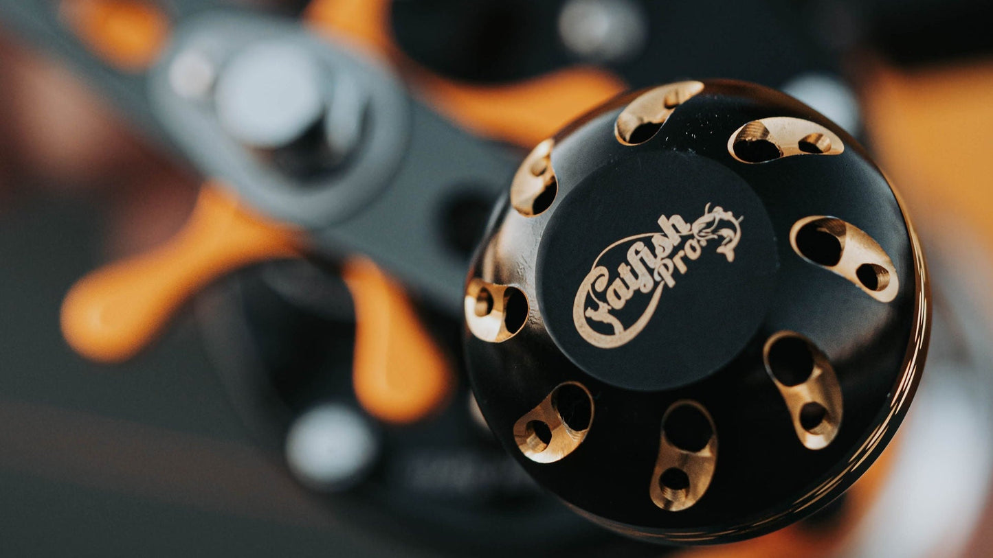 Catfish Pro Gold Power Handle - Ultimate Fishing Upgrade - Korvel