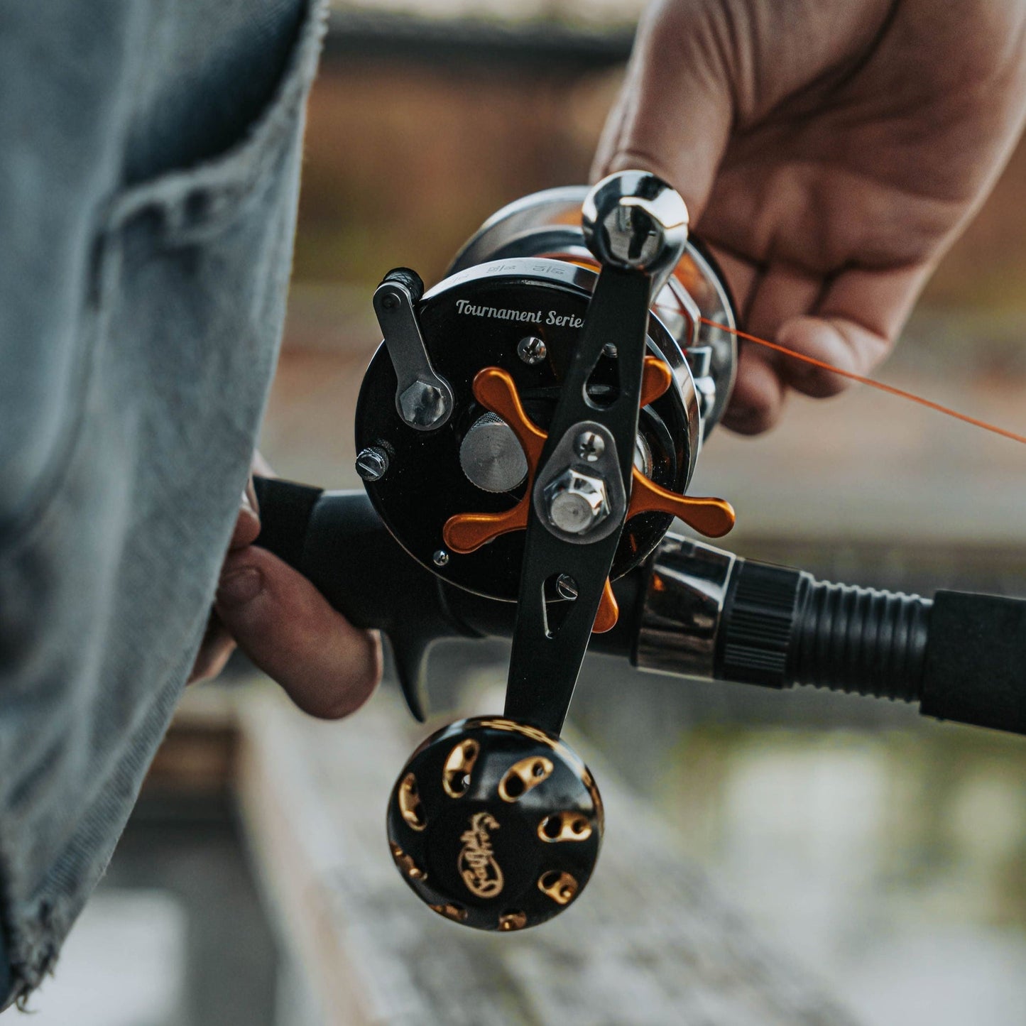 Catfish Pro Gold Power Handle - Ultimate Fishing Upgrade - Korvel