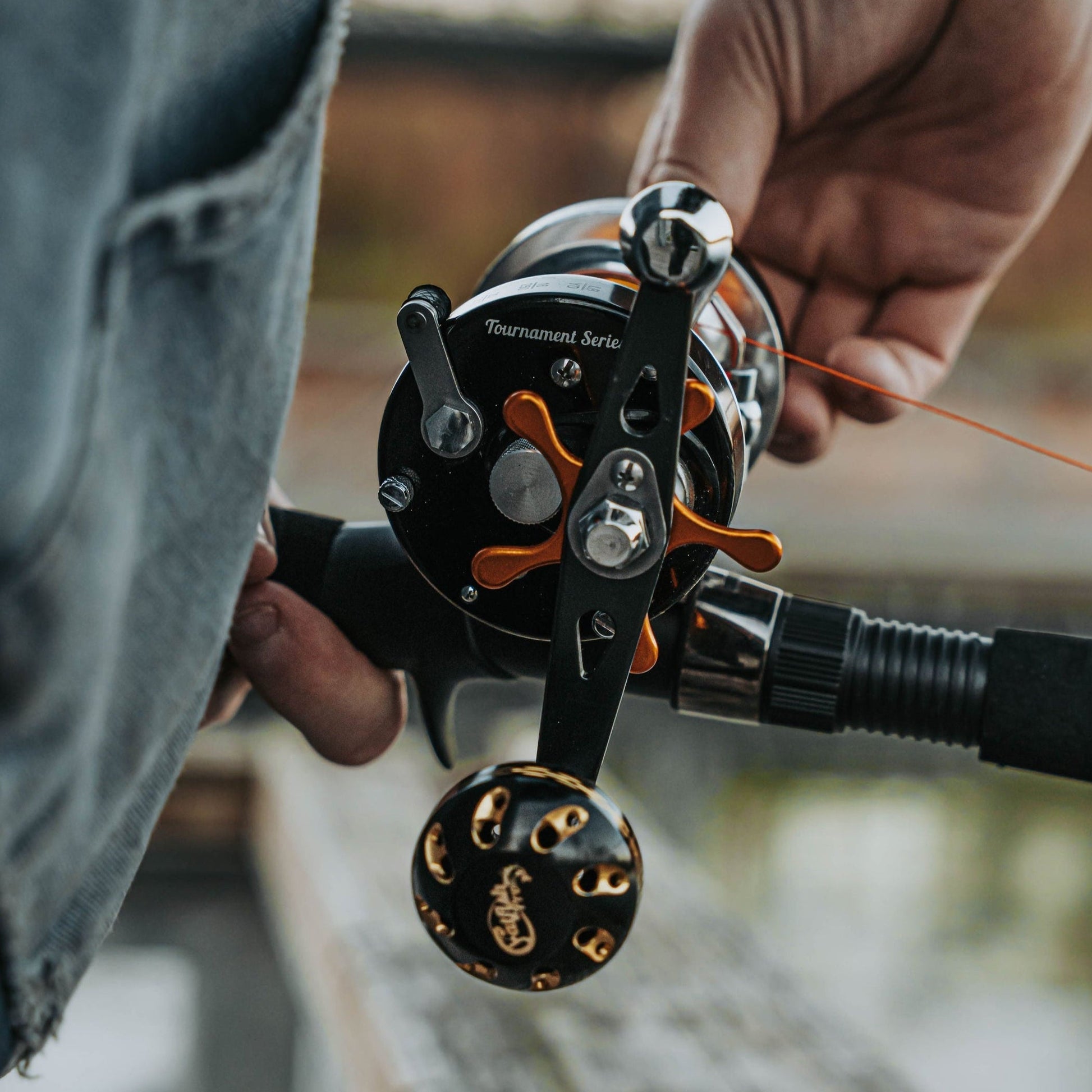 Catfish Pro Gold Power Handle - Ultimate Fishing Upgrade - Korvel