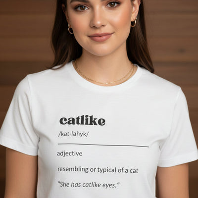 Camiseta Softstyle para Mujer Catnap Definition