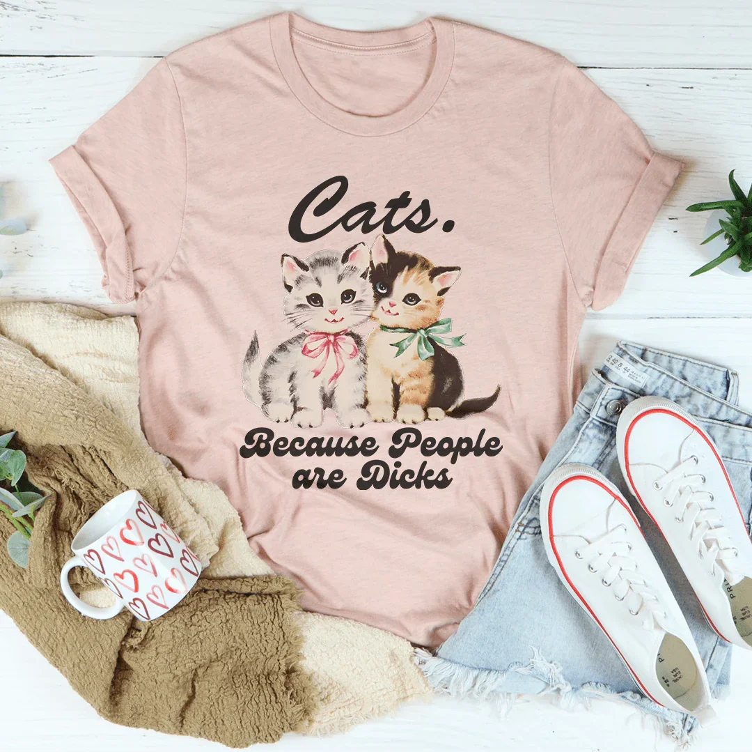 Los gatos porque la gente es D* Tee