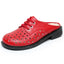 Cave shoes real leather flat heel thick sole hollowed out sandals women's slippers round toe - Korvel