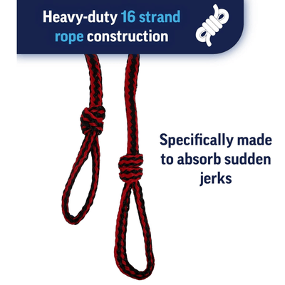 WOW Watersports 50ft Bungee Tow Rope for Tubing Fun