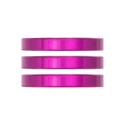Industry Nine iRiX Headset Spacer - 5mm Aluminum in Purple (3pcs)