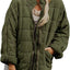 Plus Size Full Zip Quilted Bomber Jacket