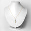 7.57 Carat Genuine Ethiopian Opal & Diamond 14K Yellow Gold Pendant