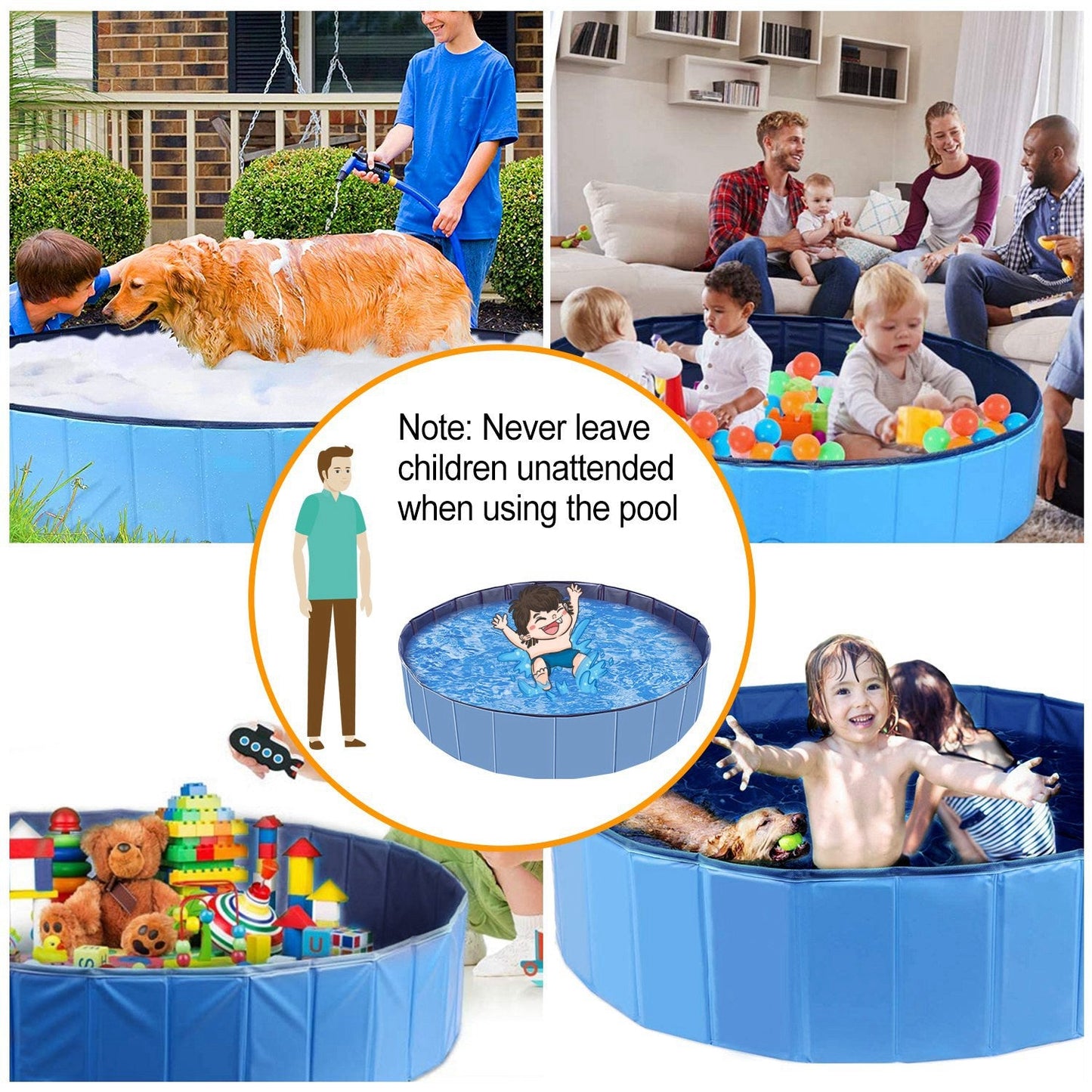 Piscina Plegable para Mascotas GBruno