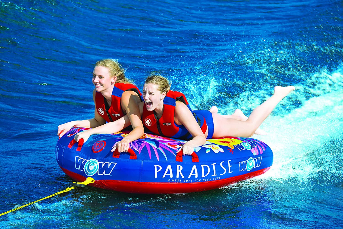 WOW Sports Paradise 2 Personas Soft Top Towable