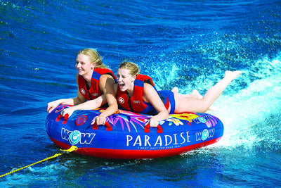 WOW Sports Paradise 2 Person Soft Top Towable