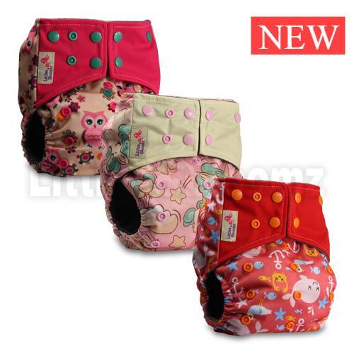 Modern Luxury Printed Washable Cloth Diaper Set