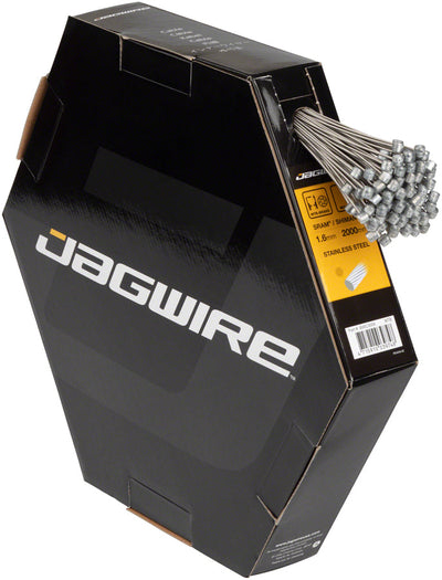 Jagwire Basics Brake Cable - 1.6x2000mm Stainless for SRAM/Shimano