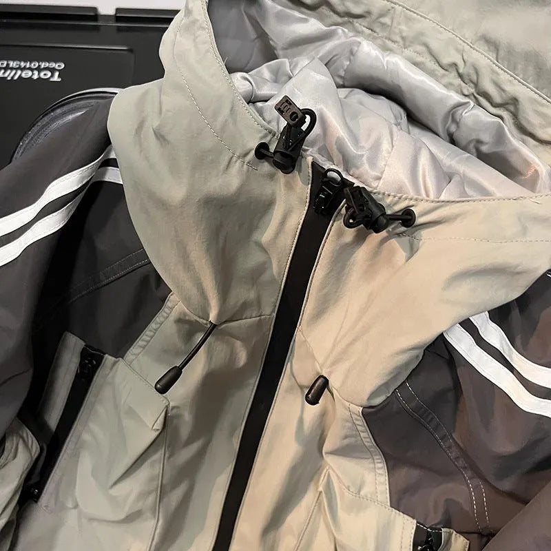 Loose Waterproof Shell Jacket for Women