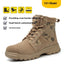 High-Top Steel Toe Combat Boots for Outdoor Protection