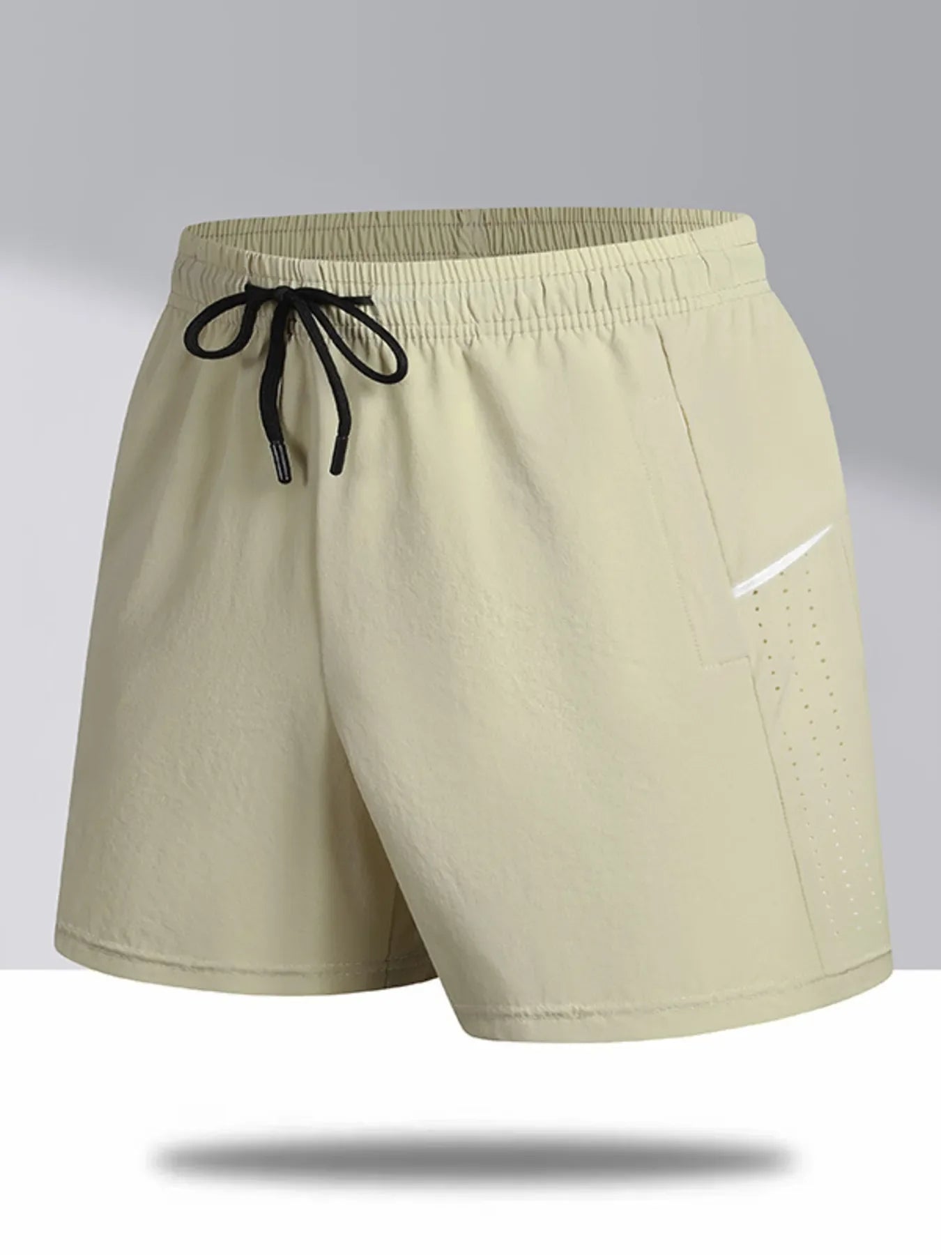 Pantalones Cortos Jogger con Cintura Ajustable para Hombre en Tallas Grandes