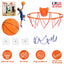 Balón de baloncesto silencioso con aro - Balón de entrenamiento de bajo ruido para interiores