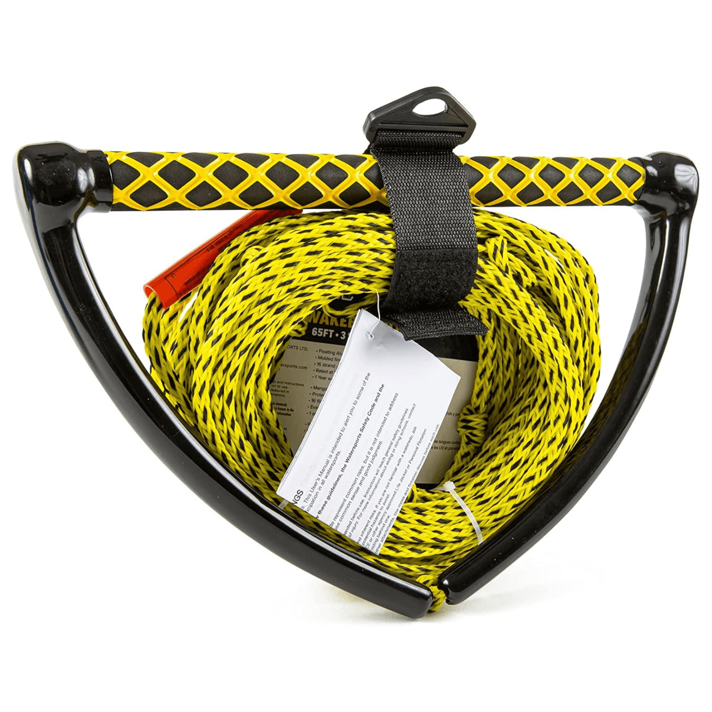 Corde de wakeboard WOW Watersports de 65 pieds en 3 sections