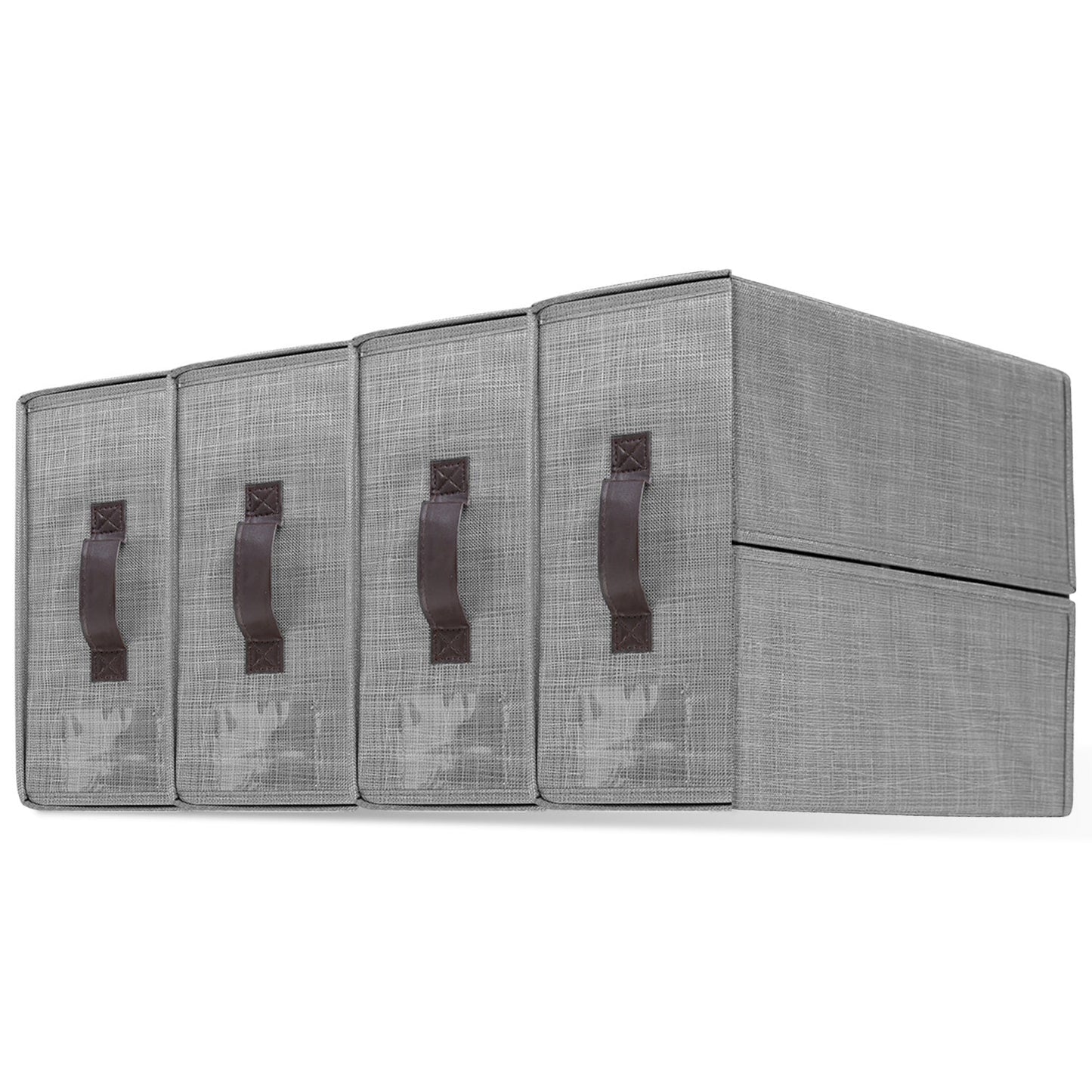 4-Piece Foldable Bed Sheet Organizers for Neat Storage