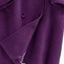 Manteau long slim en laine double face pour femmes