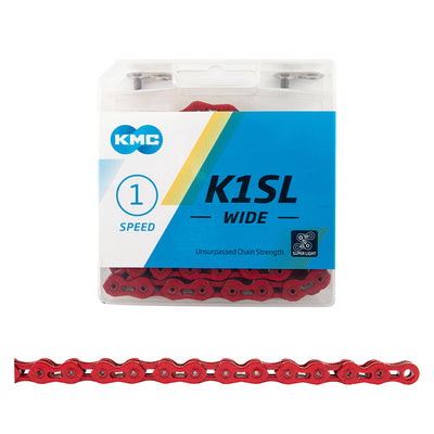 KMC K1SL Wide 1 Speed Bicycle Chain