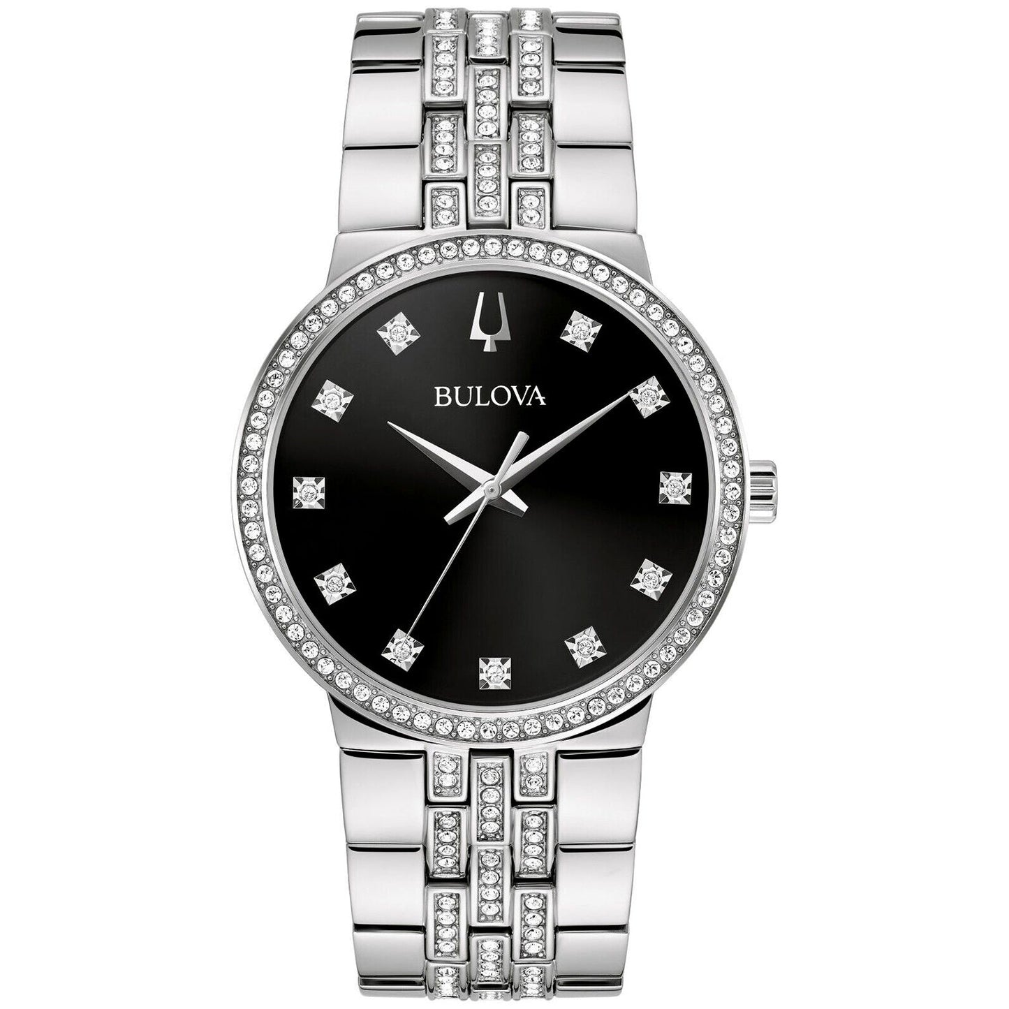 Montre en cristal pour homme Bulova