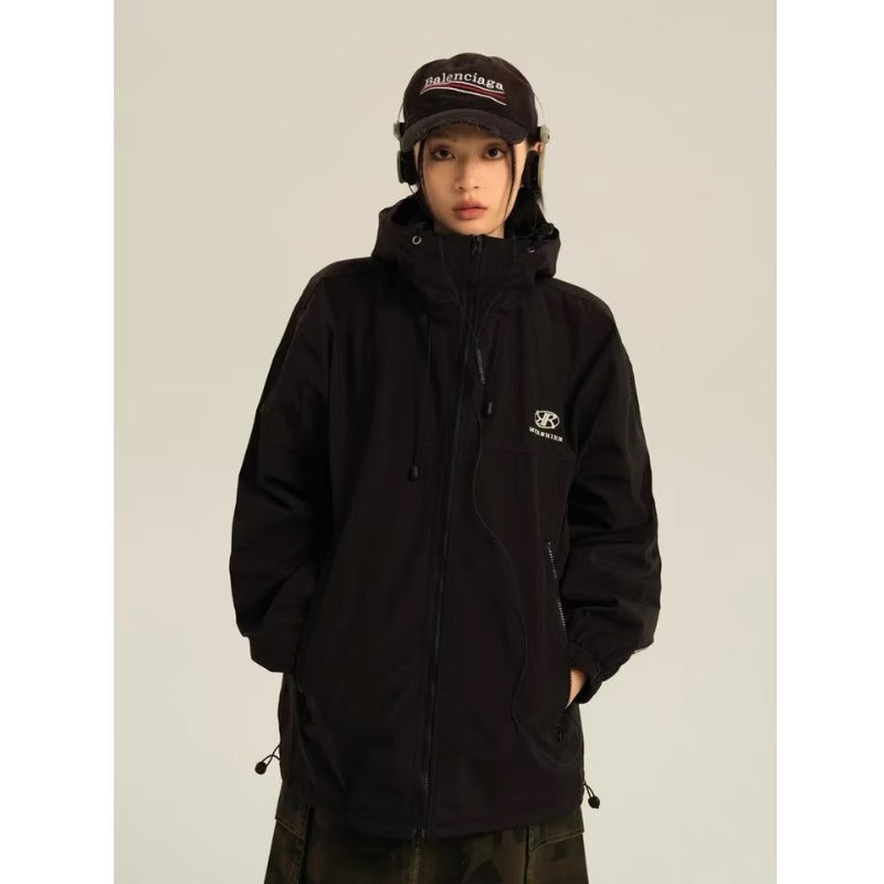 Women's Waterproof Outdoor Jacket for Sports and Climbing