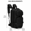 Mochila táctica pequeña XGear 30L - Duradera y versátil