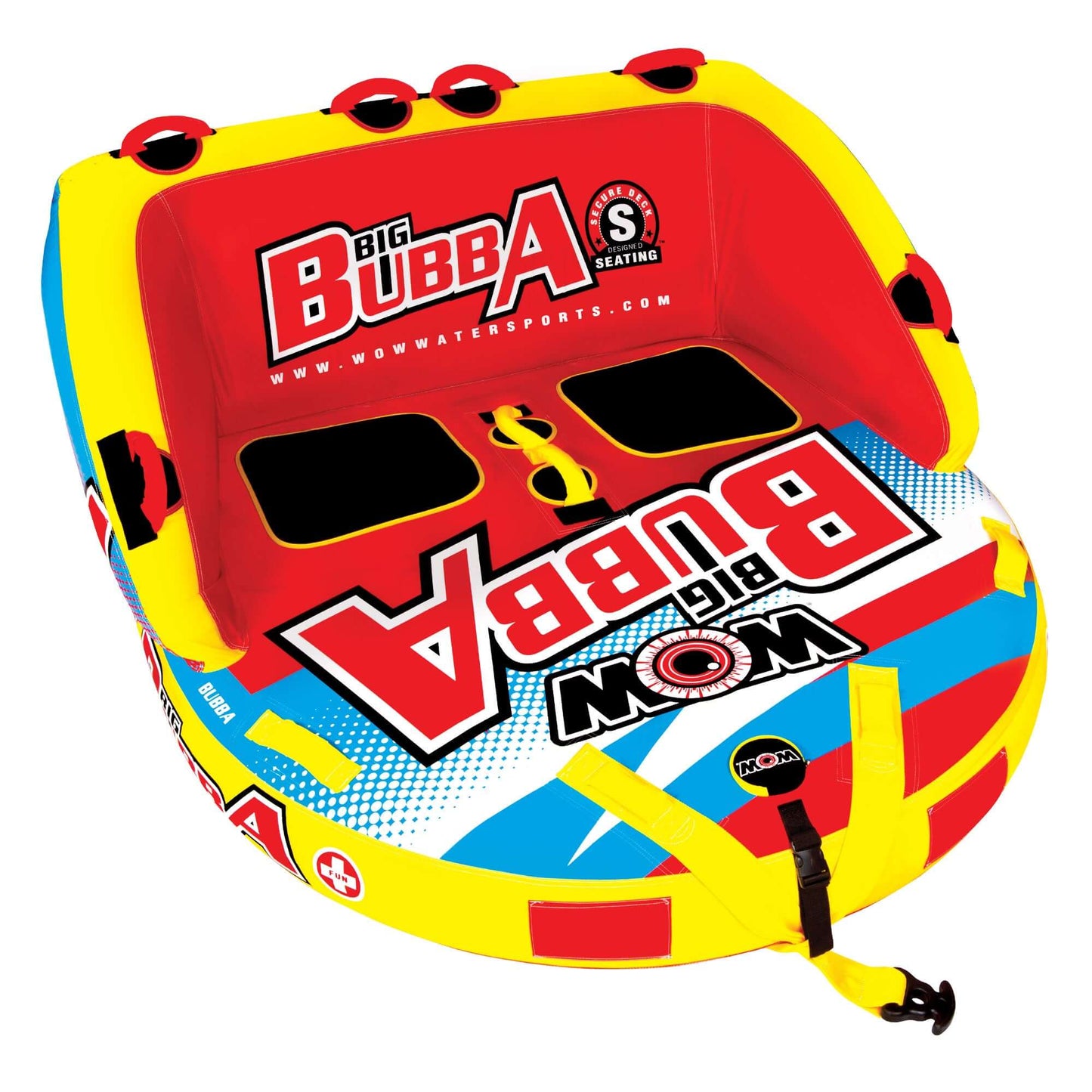 WOW Watersports Big Bubba Hi Vis 2 Person Towable Water Tube