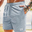 Lace-up Drawstring Corduroy Jogger Shorts for Men