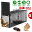 26-Inch Single Door Live Animal Cage Trap for Small Animals