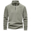 Fashion Personality Stand-Collar Zippered Sweatshirt