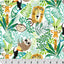Cloud Cuddle Multi Jungle Boogie Fabric - 58"/60" per Yard
