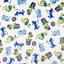 Tissu Cloud Cuddle Multi Piratesaurus - 58"/60" par yard