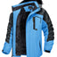 Premium Outdoor Waterproof Winter Jacket with Detachable Hat