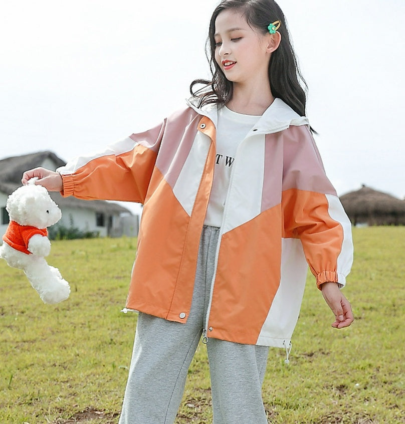 Children's Spring Trench Coat - Stylish & Comfortable