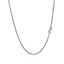 Chaîne en Argent Sterling Plaqué Rhodium - 1,5 mm