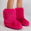 Bottes de neige Furry Middle pour femmes