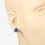 4.24 Carat Genuine Tanzanite 14K White Gold Earrings
