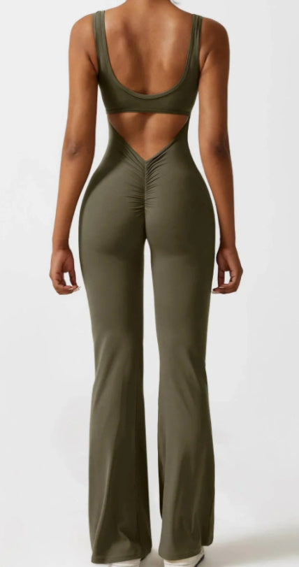 Seamless Yoga Bodysuit for Women