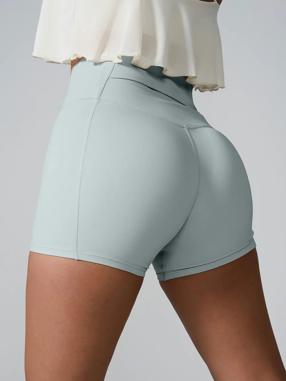 Shorts de sport taille haute premium
