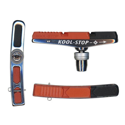 Kool Stop V-Type 2 Plaquettes de Frein - Noir