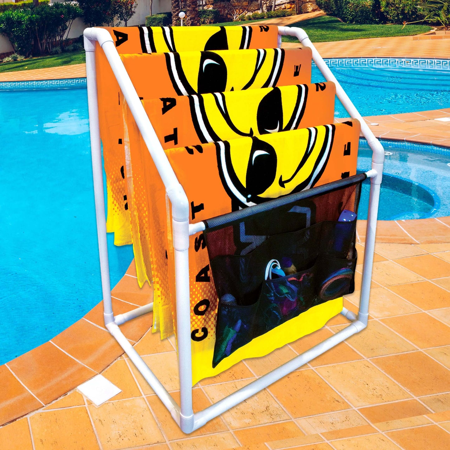 WOW Sports Heavy Duty Collapsible Towel Rack
