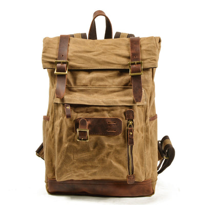 Muchuan Canvas Outdoor Waterproof Travel Backpack