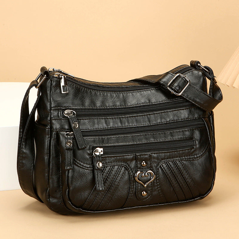 Multi-Pocket Practical Casual Shoulder Bag