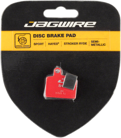 Plaquettes de frein à disque semi-métalliques Jagwire Mountain Sport pour Hayes Stroker Ryde