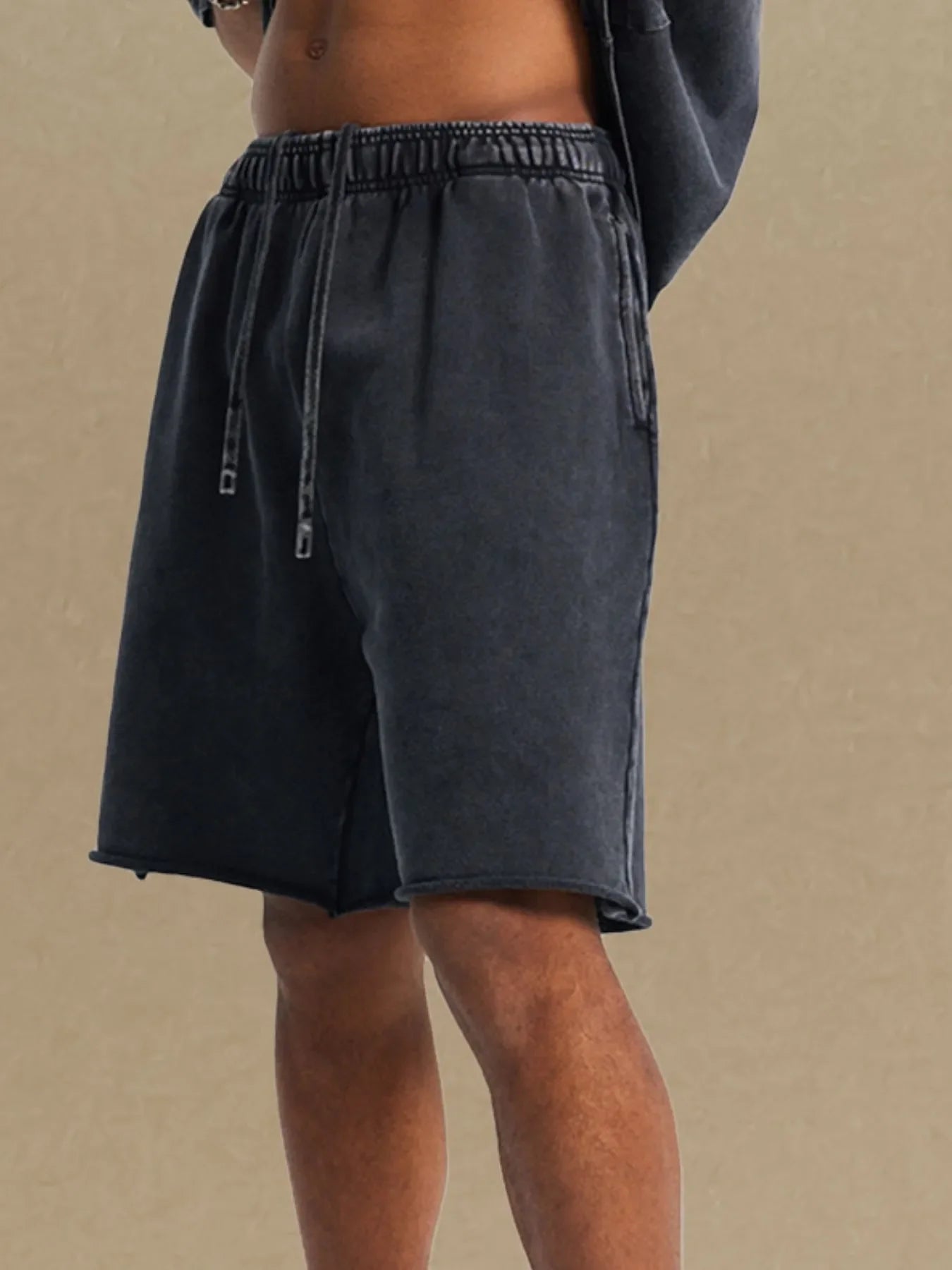 Pantalones Cortos Jogger de Cuerda para Hombre