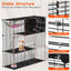GBruno 3-Tier Playpen with Hammock and Toy Ball