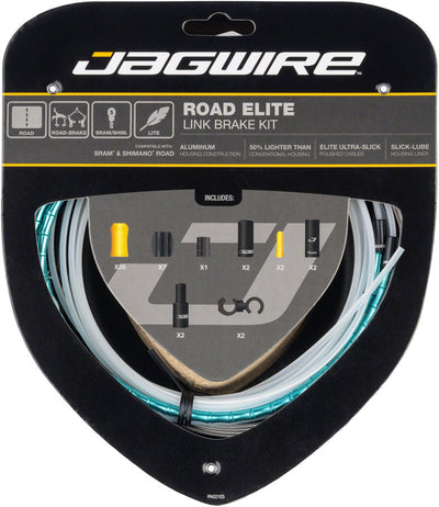 Jagwire Road Elite Link Brake Cable Kit - Celeste