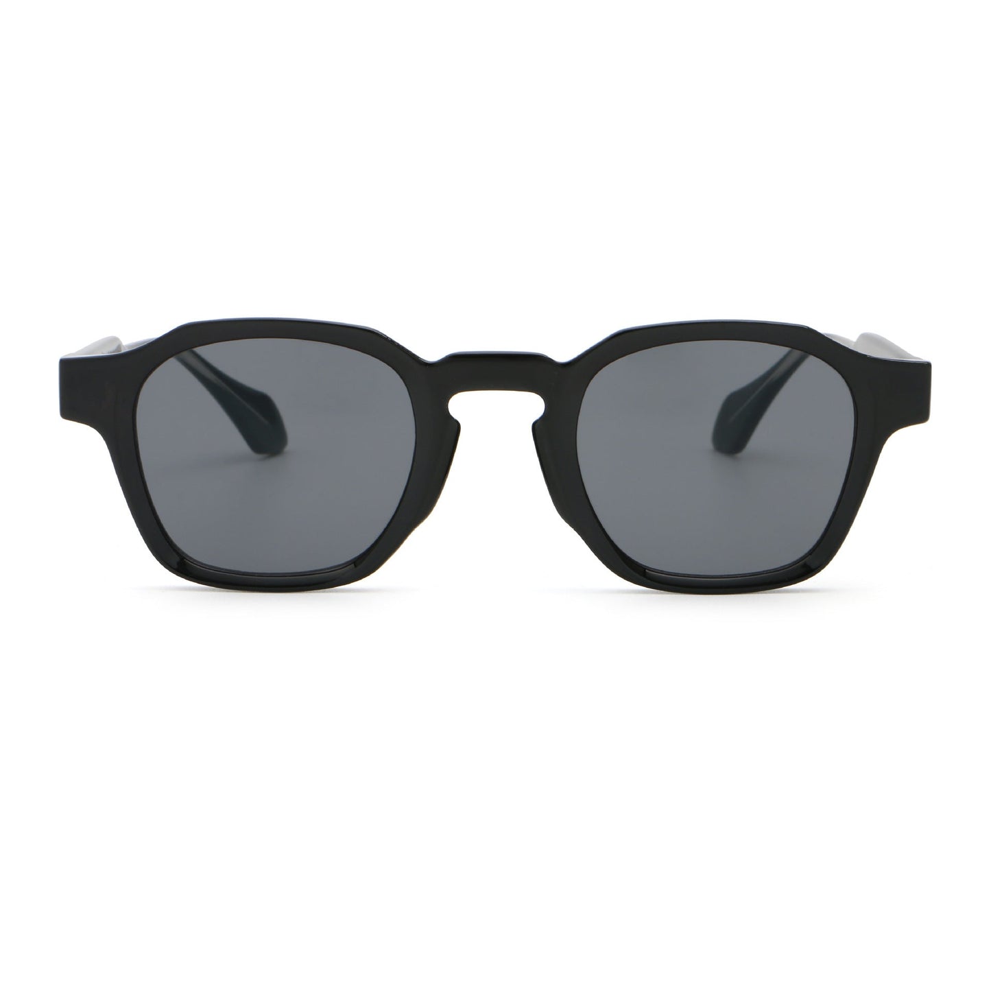 Lunettes de soleil classiques en acide propionique avec épingle de protection solaire