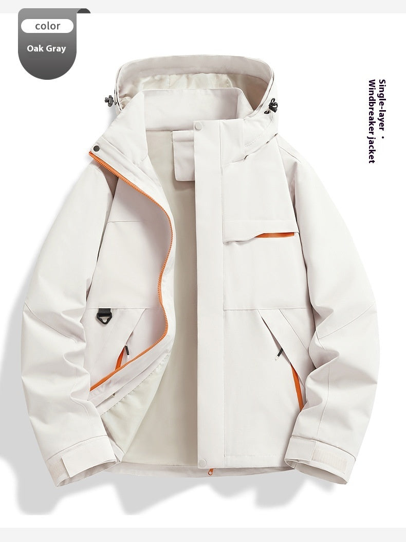 Veste Shell Impermeable et Coupe-Vent Premium pour Activités de Plein Air