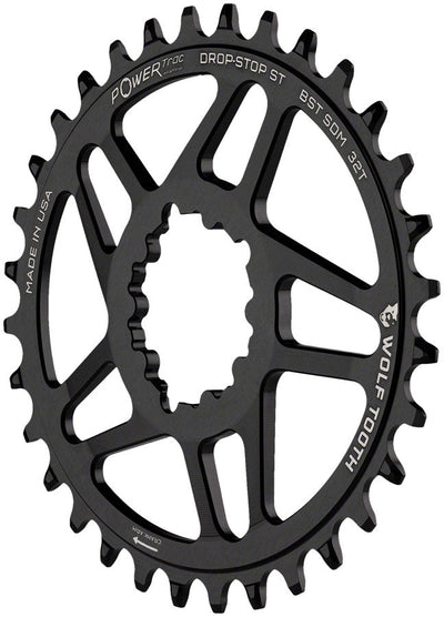 Plato de cadena de montaje directo Wolf Tooth de 34t para bielas SRAM